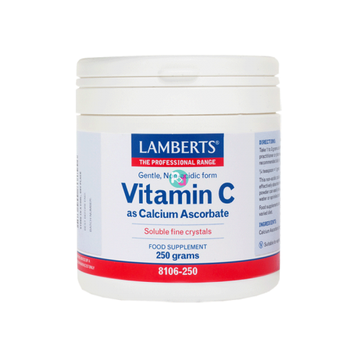 Lamberts Vitamin C As Calcium Ascorbate 250grams