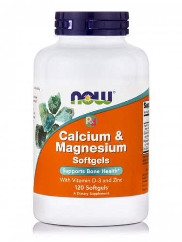 Now Calcium & Magnesium 120 softgels