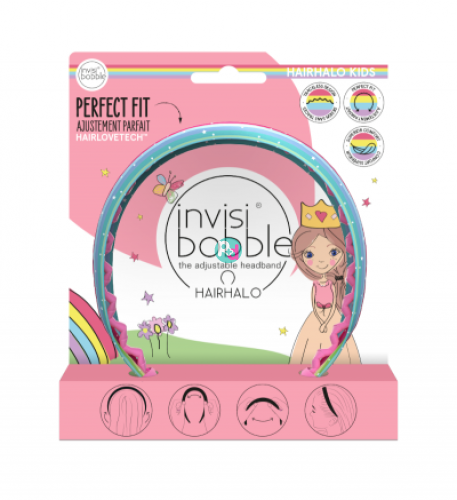 Invisibobble Kids HairHalo Rainbow Crown Hair Stick 1pcs
