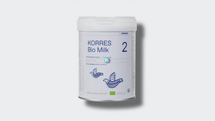 Korres Baby Bio Milk Organic Cow's Milk for Babies 2 (6-12 months) 400gr