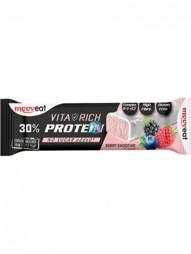 Mooveat Protein Bar Vita-Rich 30% Berry Smoothie 60gr