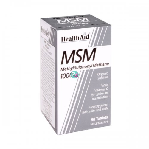 Health Aid MSM 1000mg 90Tabs