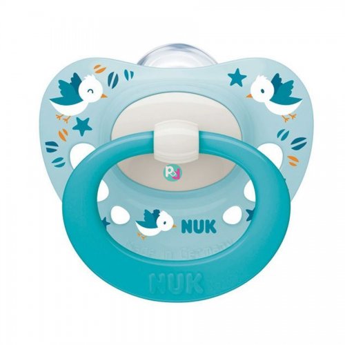Nuk Signature Silicone Pacifier with Case 0-6m+ 1pc