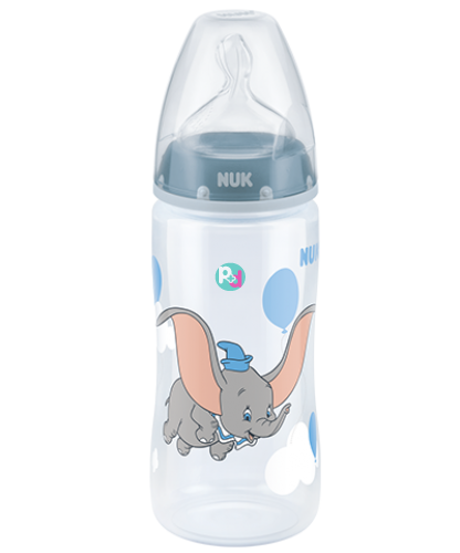 Nuk First Choice Bottle 6-18M Silicone 300ml Dumbo