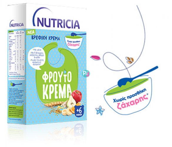 Nutricia Fruit Cream 6+ Months 250gr