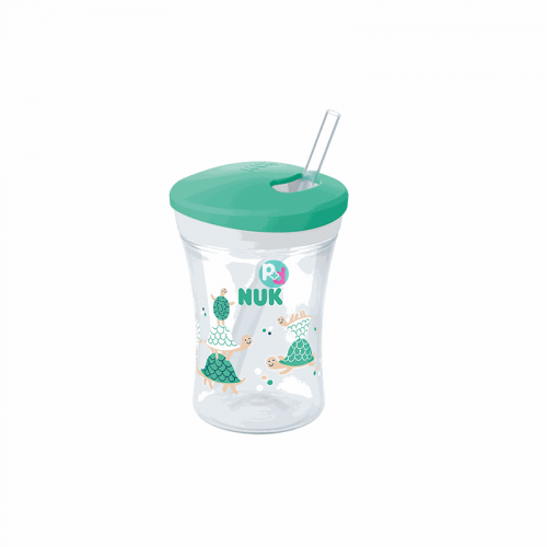 NUK ACTION CUP ΜΕ ΚΑΛΑΜΑΚΙ 12Μ+ 