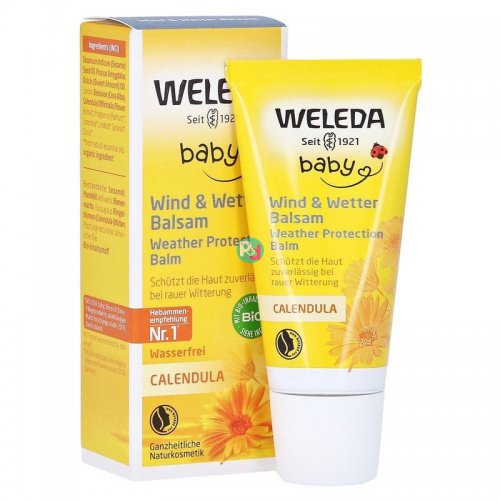 Weleda Baby Κρέμα Καλέντουλας Για Προστασία Από Το Κρύο, 30ml 