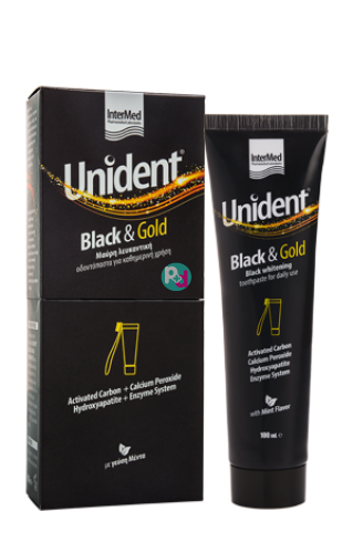 Unident Black & Gold Toothpaste 100ml