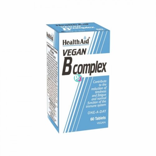 Health Aid Vegan B Complex 60Tabs